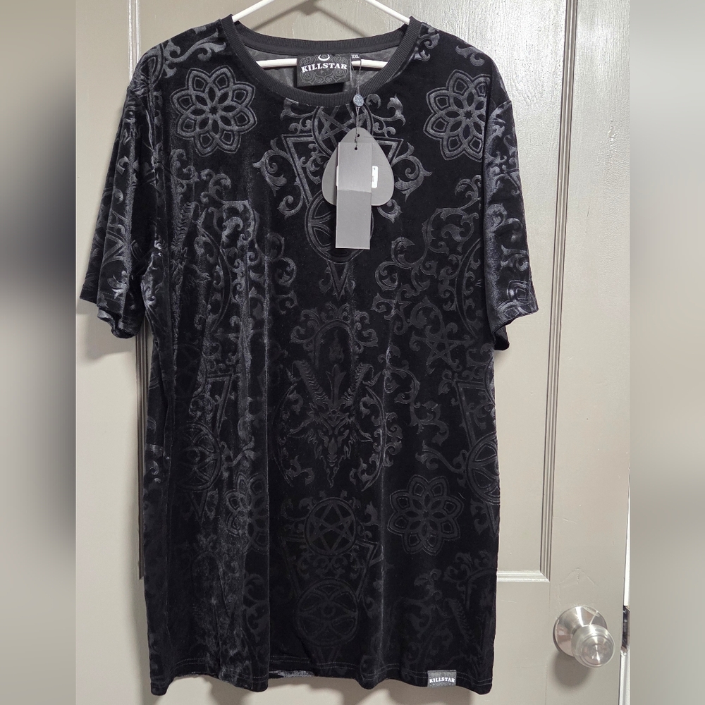 Killstar Blasphemia T-shirt Velvet XXL NWT